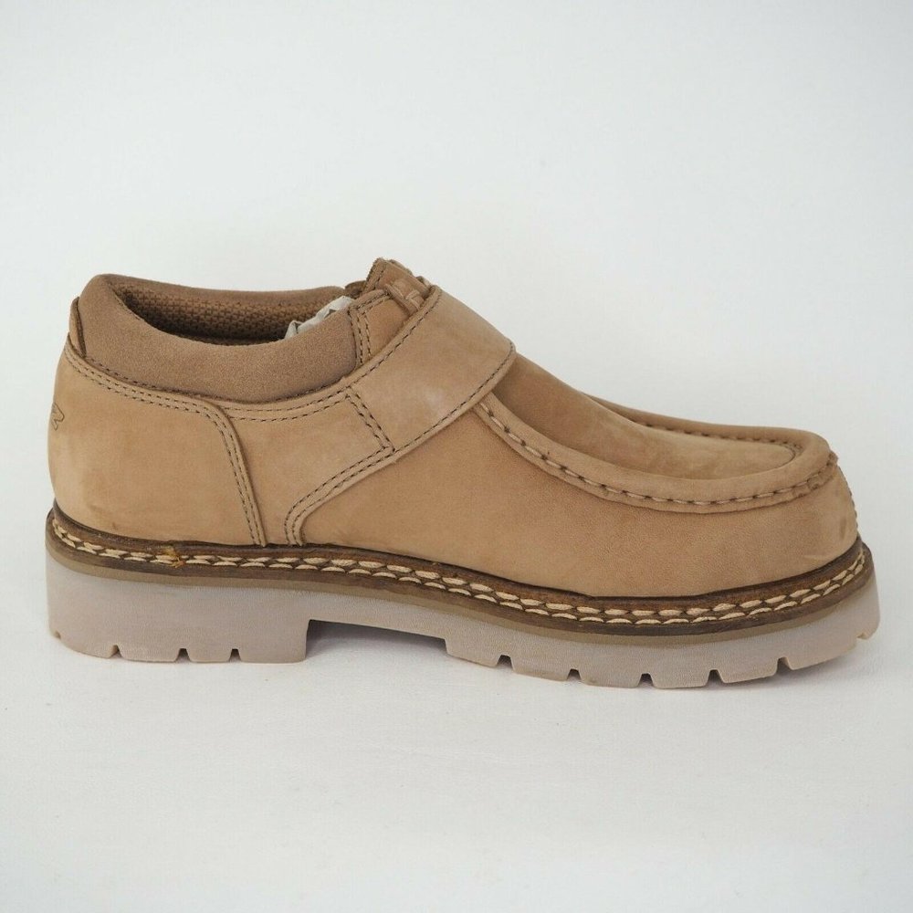 Lugz Rustler Lo Strap II Brown Boys Boot Leather - Picture 4 of 12